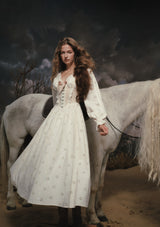 ホワイトチョコレートウォリアーコルセットドレス