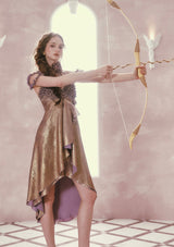 「紫金のアリア」ドレス