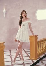 「双生蝶」ショートドレス