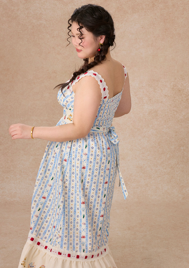 カーブ＆プラス お出かけストローハットドレス ベアーズキッチンワンピース