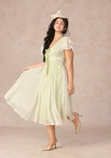 「春のお出かけ」ドレス 大きいサイズ