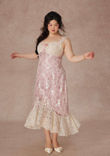 「花蔓の妖精の靴」ドレス 大きいサイズ