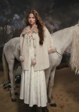 ホワイトチョコレートウォリアーコルセットドレス