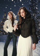 リトルホワイトウォリアー ダウンジャケット