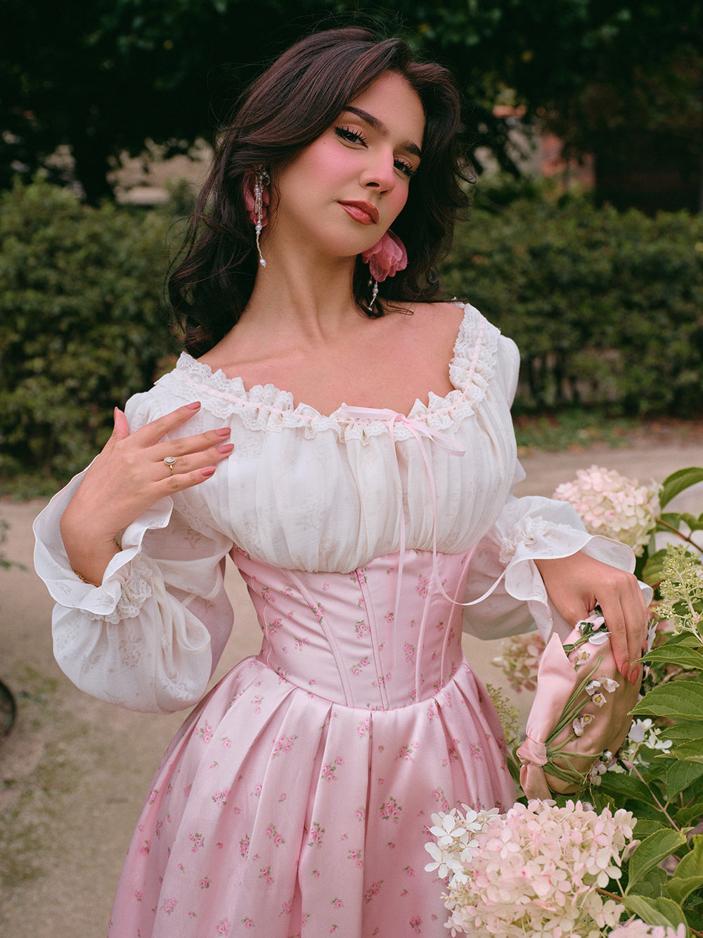 薔薇の舞い コルセットドレス