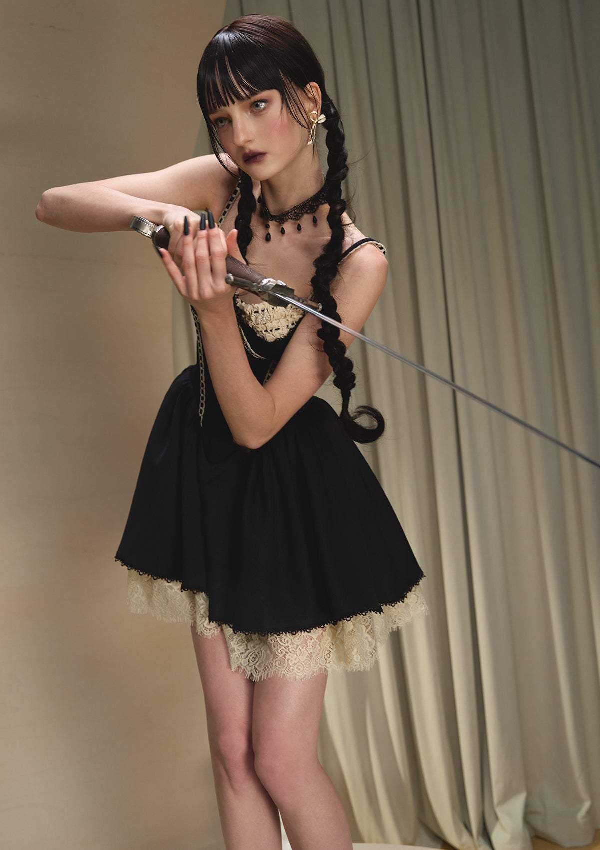 lace made レースメイド 悪女ケイトコルセットドレス 悪女ケイト」コルセットドレス