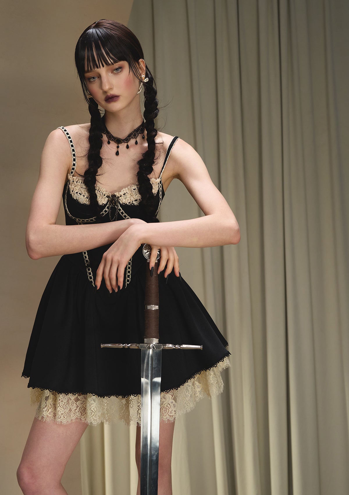 lace made レースメイド 悪女ケイトコルセットドレス 悪女ケイト」コルセットドレス