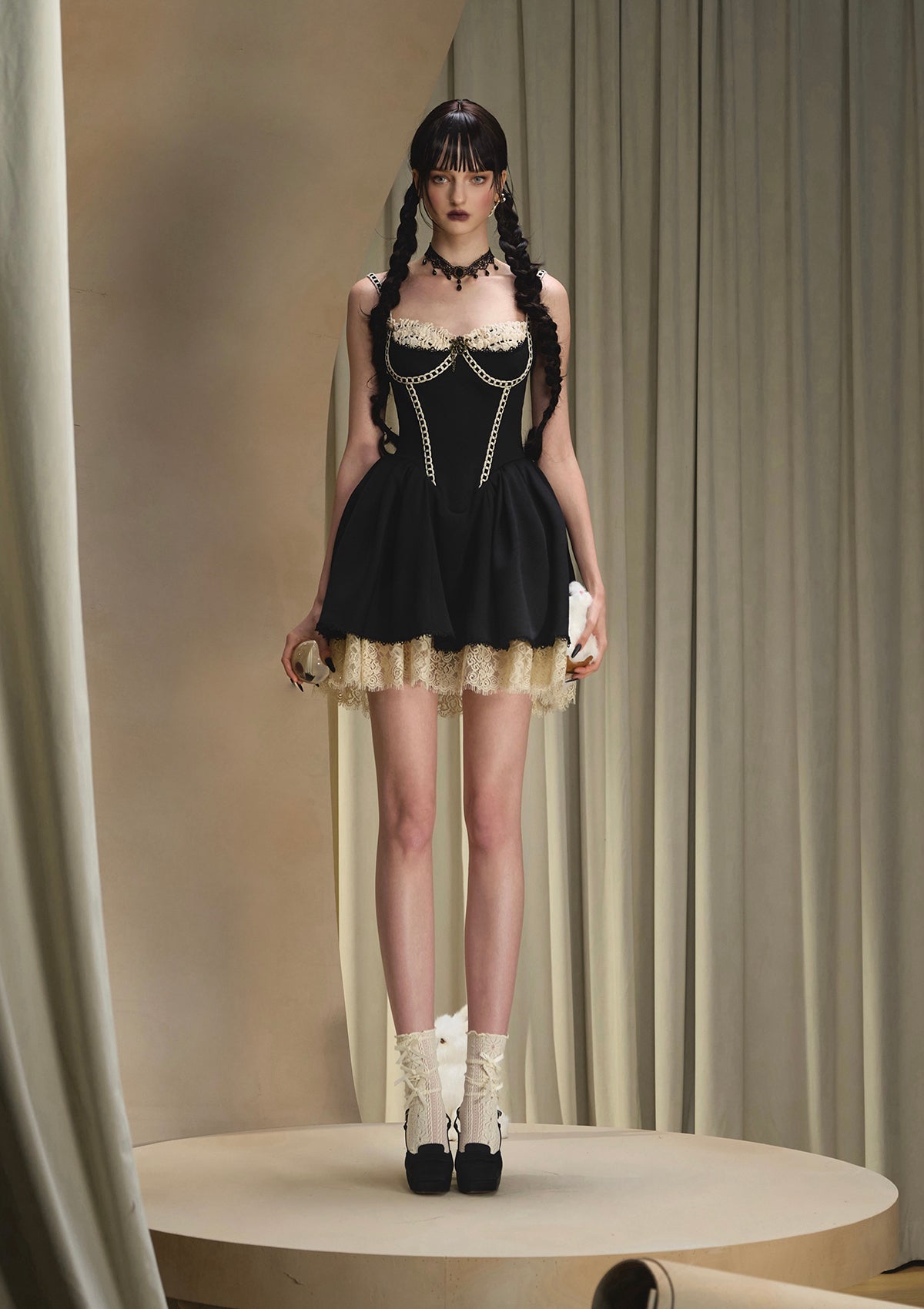 lacemade レースメイド 悪女ケイト コルセットドレス JSK XS 悪女ケイト」コルセットドレス