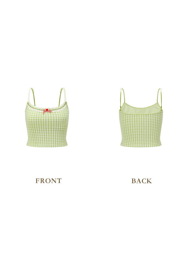 "Matcha Cranberry" Camisole