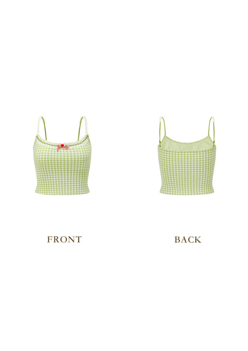 "Matcha Cranberry" Camisole