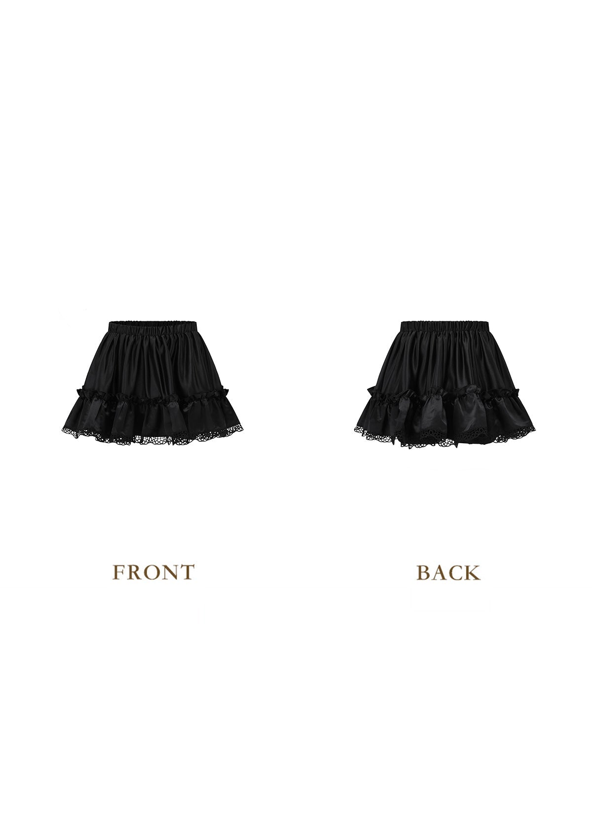 andmary♡Giselle pleats skirt♡ブラック♡S Giselle pleats skirt