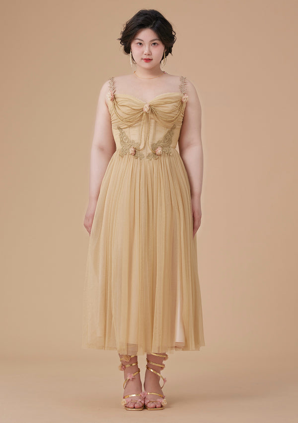「ナイルローズ」コルセットドレス 大きいサイズ