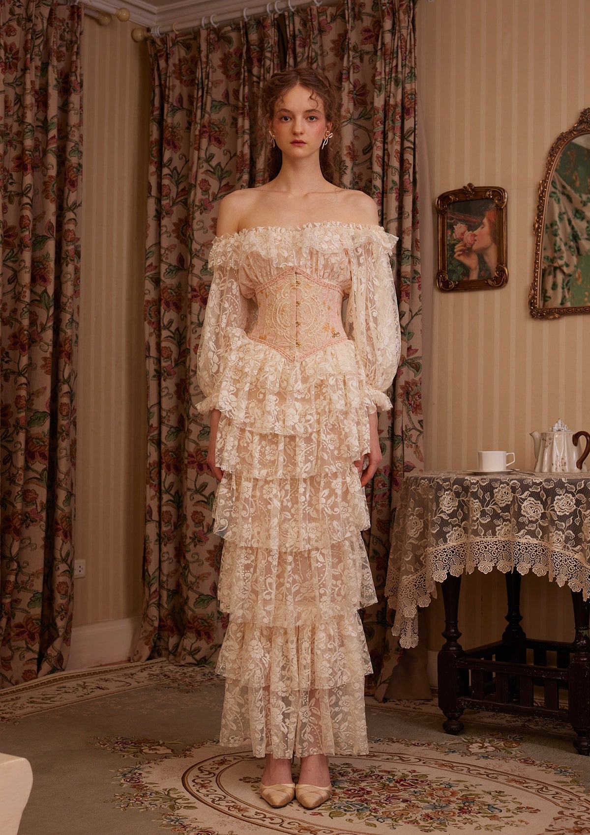 Lace Made レースメイド 新品 薔薇の微笑み2.0 コルセットドレス Rose Smile 2.0