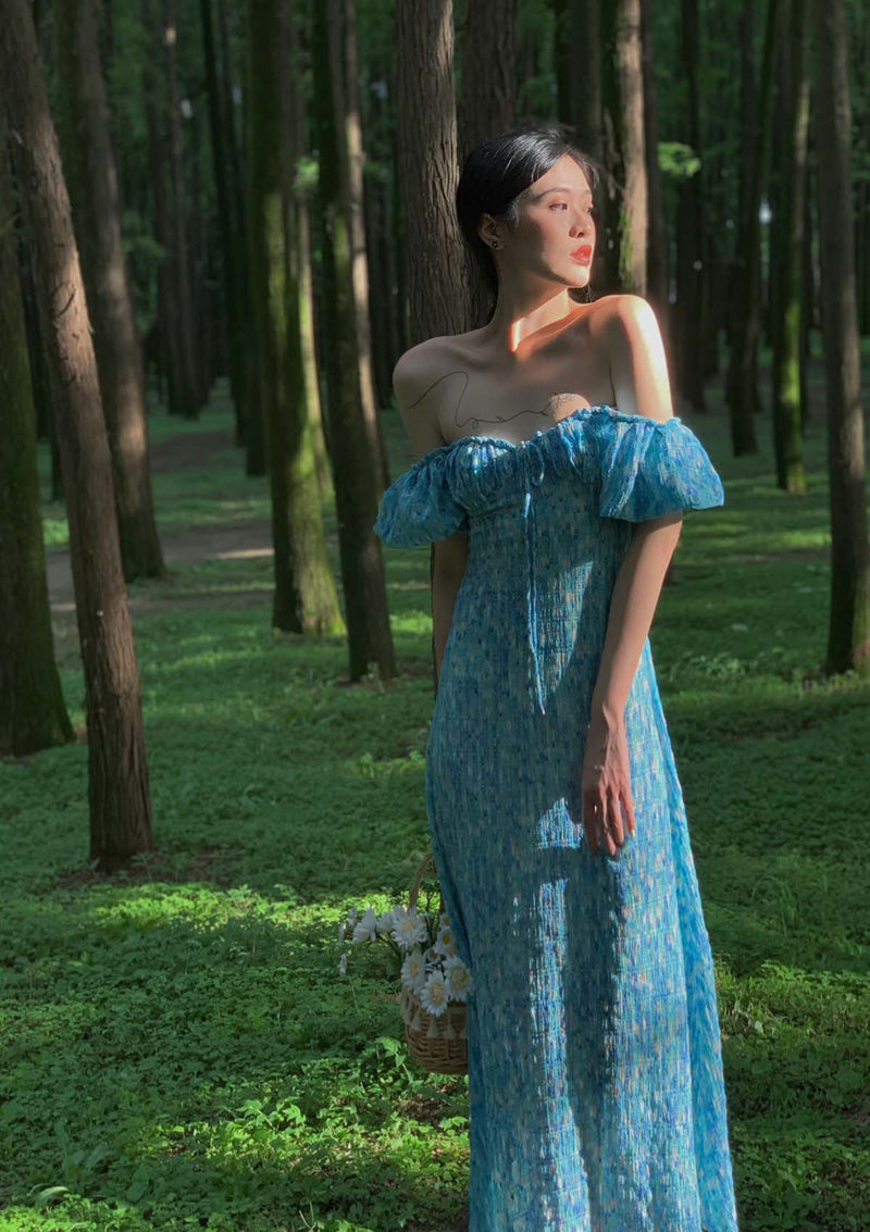 「孔雀の森」ドレス