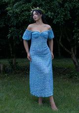 「孔雀の森」ドレス　大きいサイズ