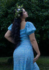 「孔雀の森」ドレス　大きいサイズ