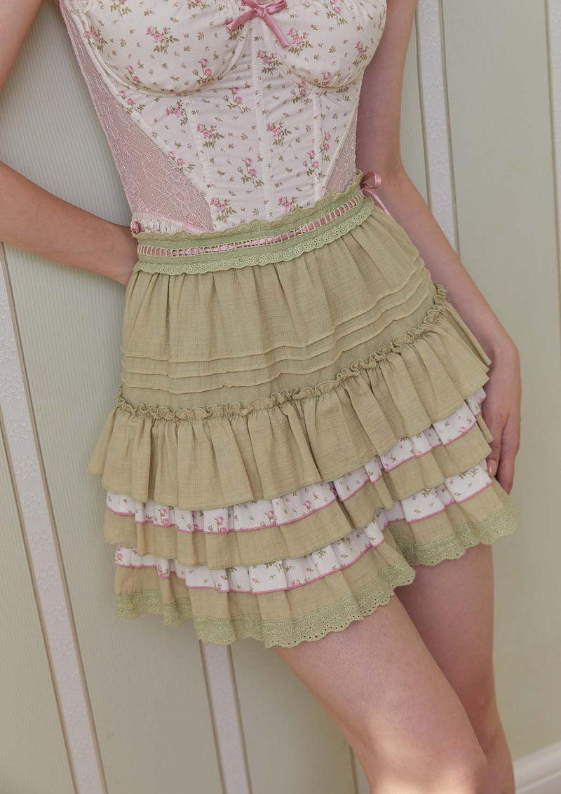 「甘梨の花」スカート