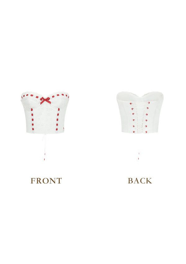 "Red Dance Room" Corset