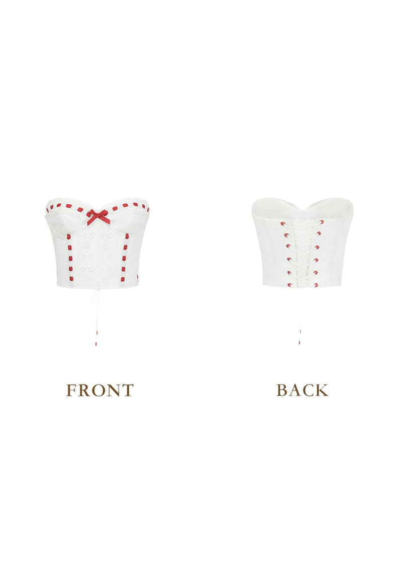 "Red Dance Room" Corset